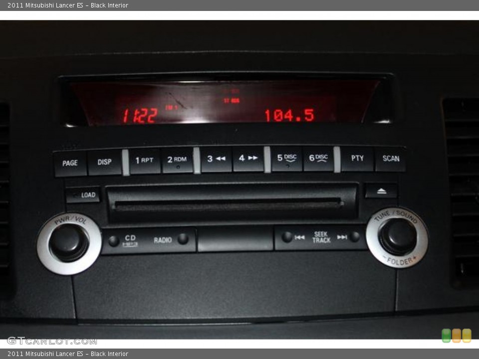 Black Interior Audio System for the 2011 Mitsubishi Lancer ES #77391744