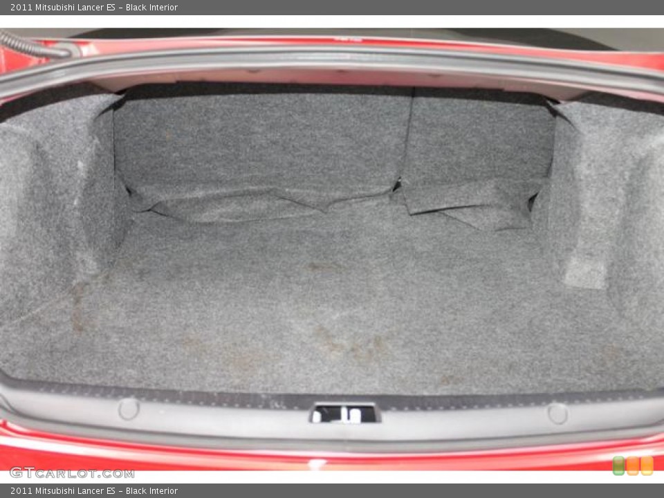 Black Interior Trunk for the 2011 Mitsubishi Lancer ES #77391906