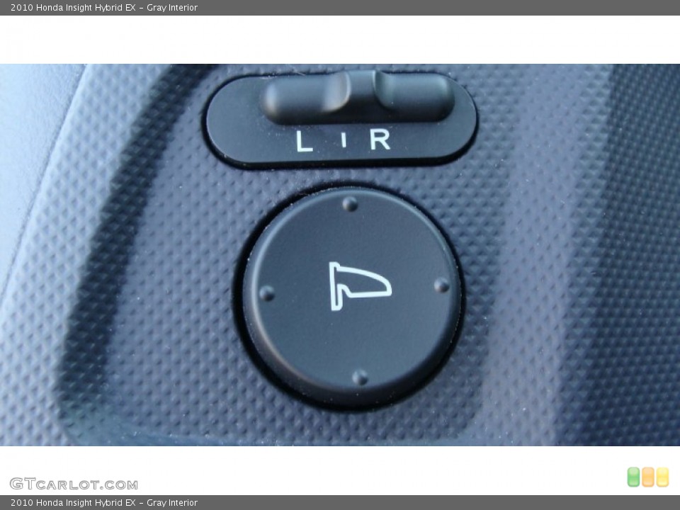 Gray Interior Controls for the 2010 Honda Insight Hybrid EX #77392140
