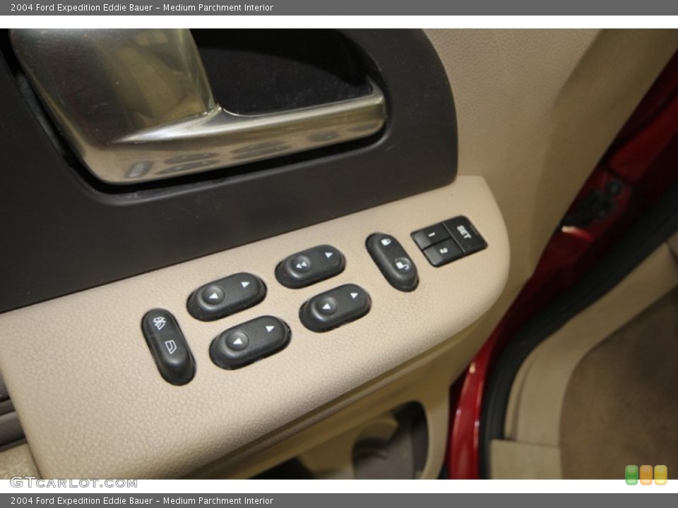 Medium Parchment Interior Controls for the 2004 Ford Expedition Eddie Bauer #77394623