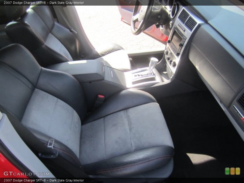 Dark Slate Gray Interior Front Seat for the 2007 Dodge Charger SRT-8 #77394903
