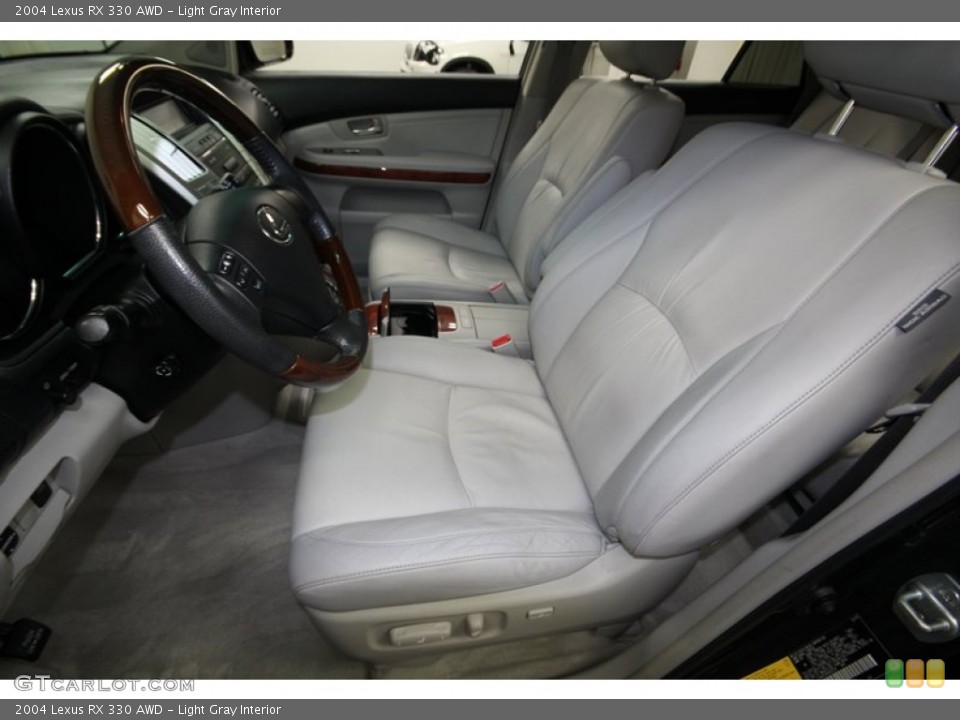 Light Gray Interior Front Seat for the 2004 Lexus RX 330 AWD #77394987