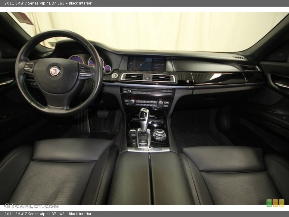 Black Interior Dashboard for the 2011 BMW 7 Series Alpina B7 LWB #77395218