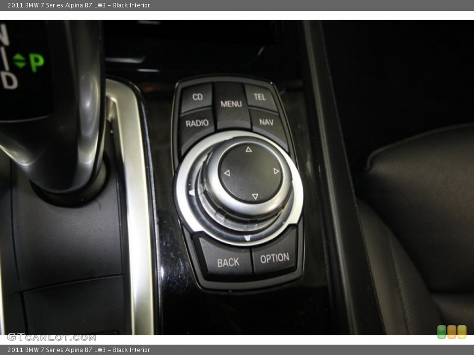 Black Interior Controls for the 2011 BMW 7 Series Alpina B7 LWB #77395344
