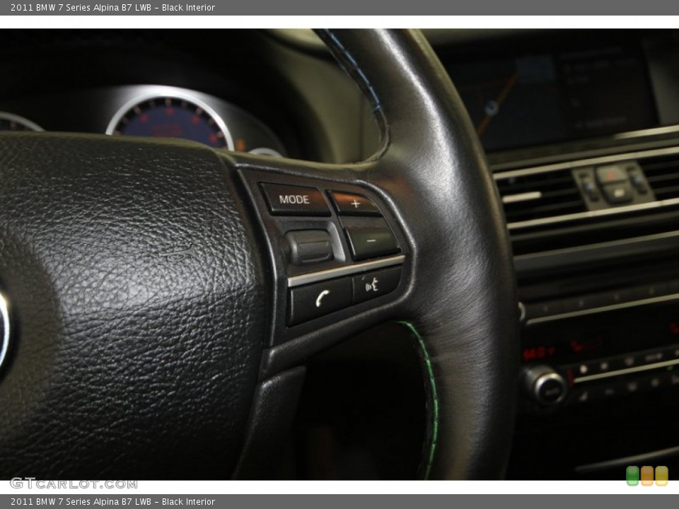 Black Interior Controls for the 2011 BMW 7 Series Alpina B7 LWB #77395362