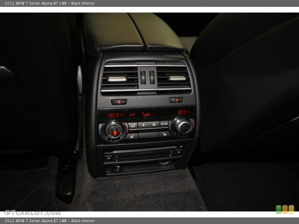 Black Interior Controls for the 2011 BMW 7 Series Alpina B7 LWB #77395422