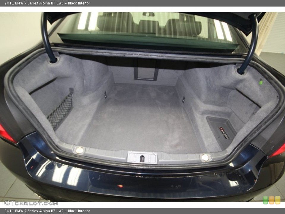 Black Interior Trunk for the 2011 BMW 7 Series Alpina B7 LWB #77395448