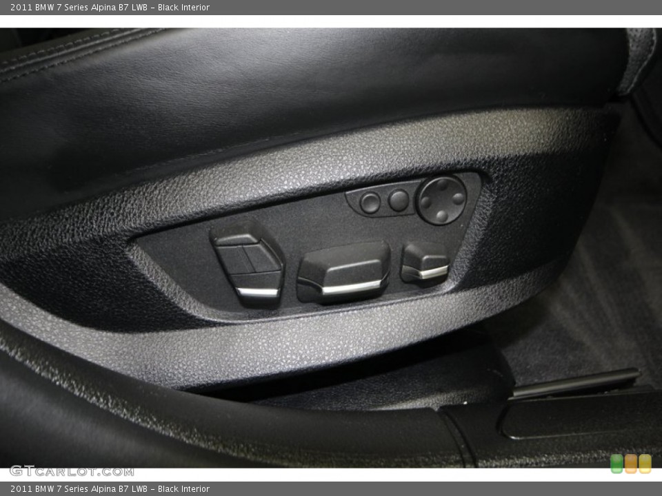 Black Interior Controls for the 2011 BMW 7 Series Alpina B7 LWB #77395494