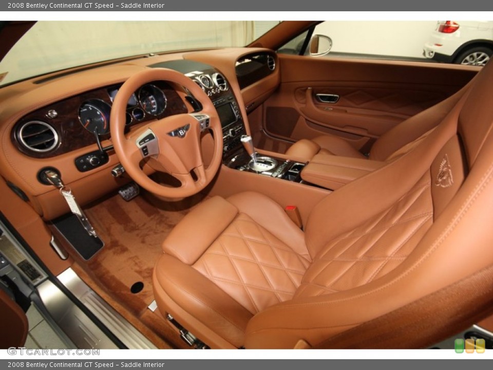 Saddle 2008 Bentley Continental GT Interiors
