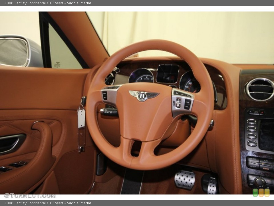 Saddle Interior Steering Wheel for the 2008 Bentley Continental GT Speed #77395761