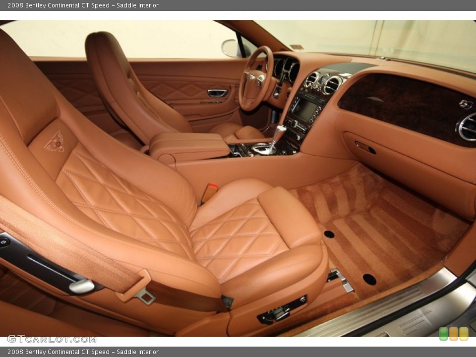 Saddle Interior Photo for the 2008 Bentley Continental GT Speed #77395785
