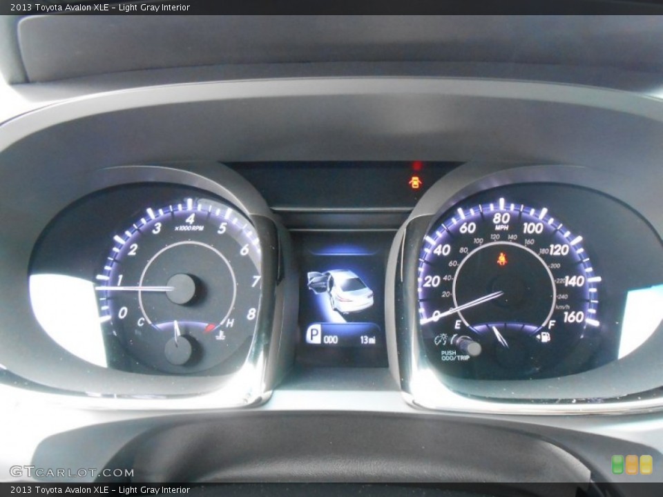 Light Gray Interior Gauges for the 2013 Toyota Avalon XLE #77396289