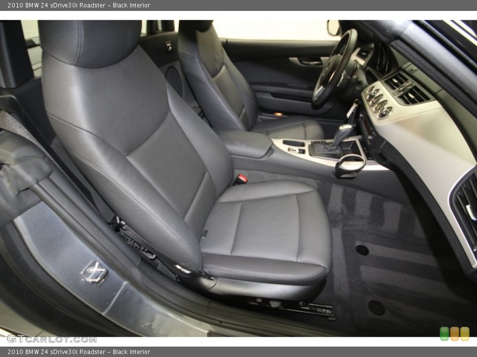 Black Interior Front Seat for the 2010 BMW Z4 sDrive30i Roadster #77396544