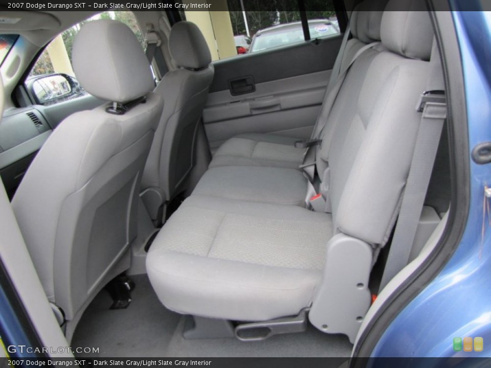 Dark Slate Gray/Light Slate Gray Interior Rear Seat for the 2007 Dodge Durango SXT #77399612