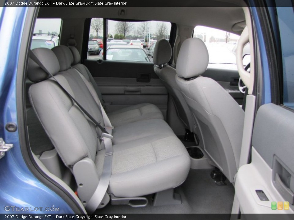 Dark Slate Gray/Light Slate Gray Interior Rear Seat for the 2007 Dodge Durango SXT #77399659