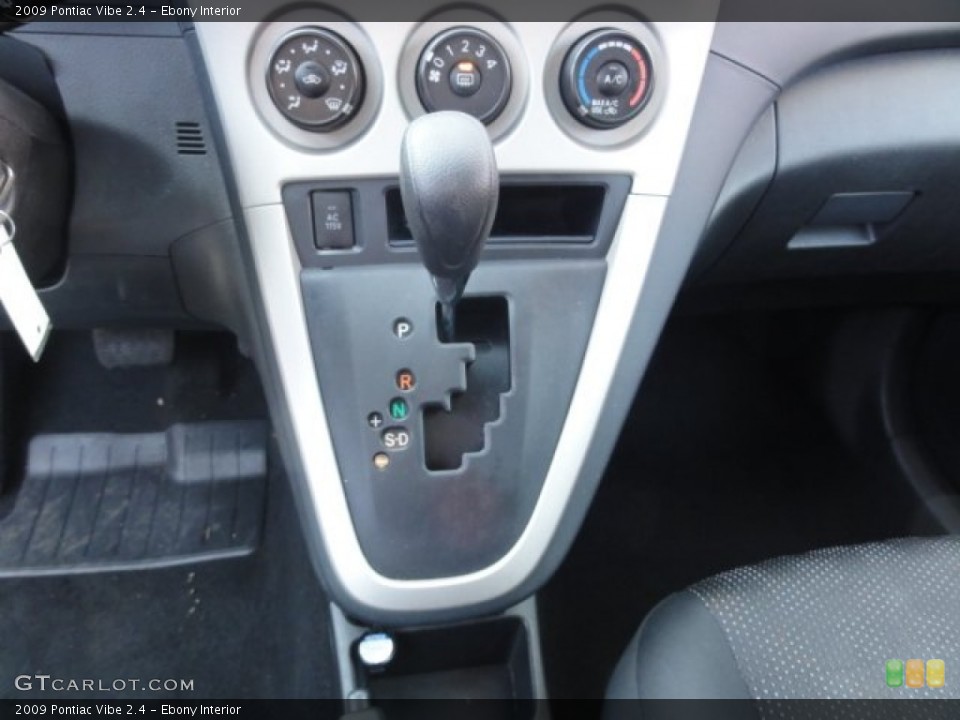Ebony Interior Transmission for the 2009 Pontiac Vibe 2.4 #77400996