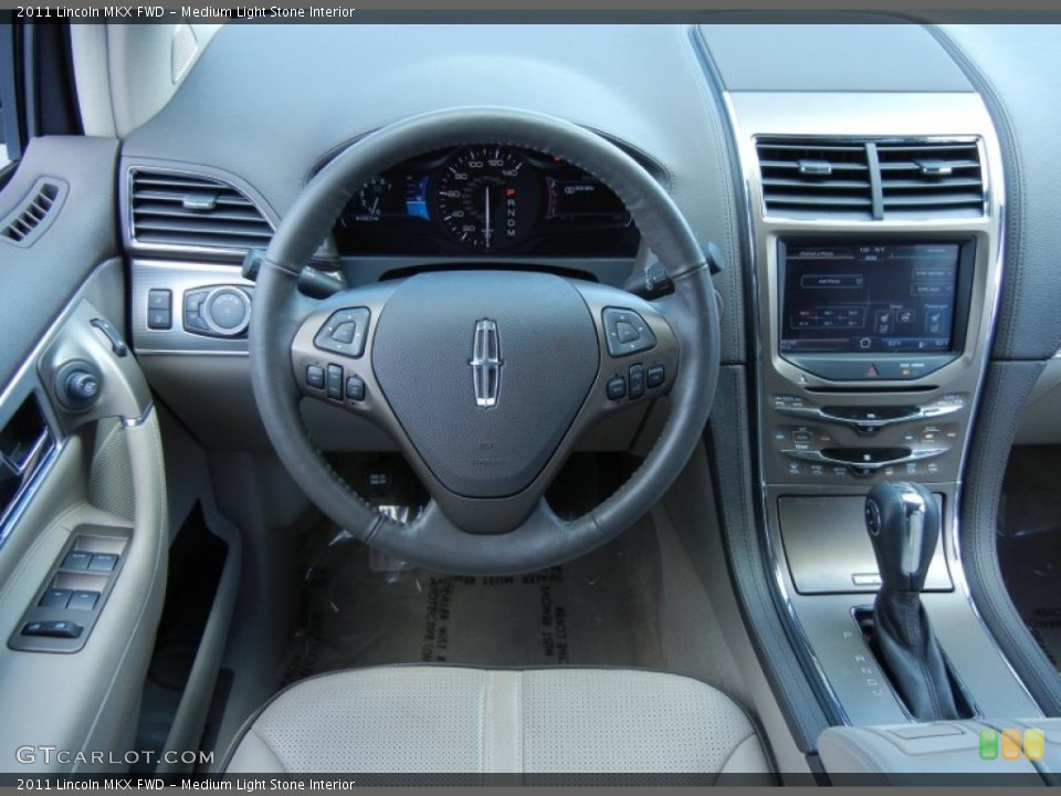 Medium Light Stone Interior Dashboard for the 2011 Lincoln MKX FWD #77401080