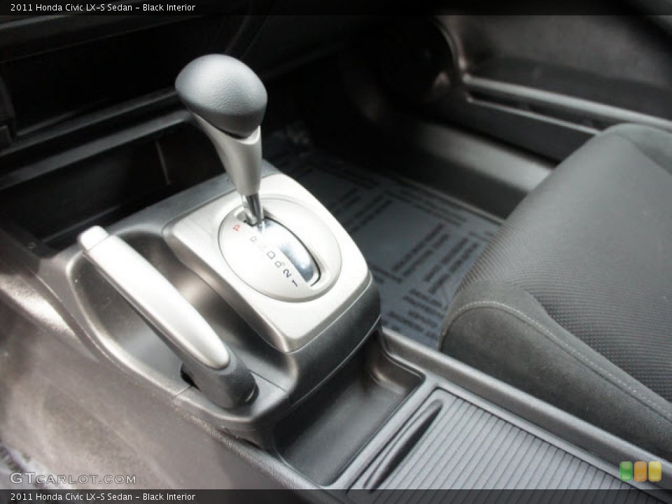 Black Interior Transmission for the 2011 Honda Civic LX-S Sedan #77401226