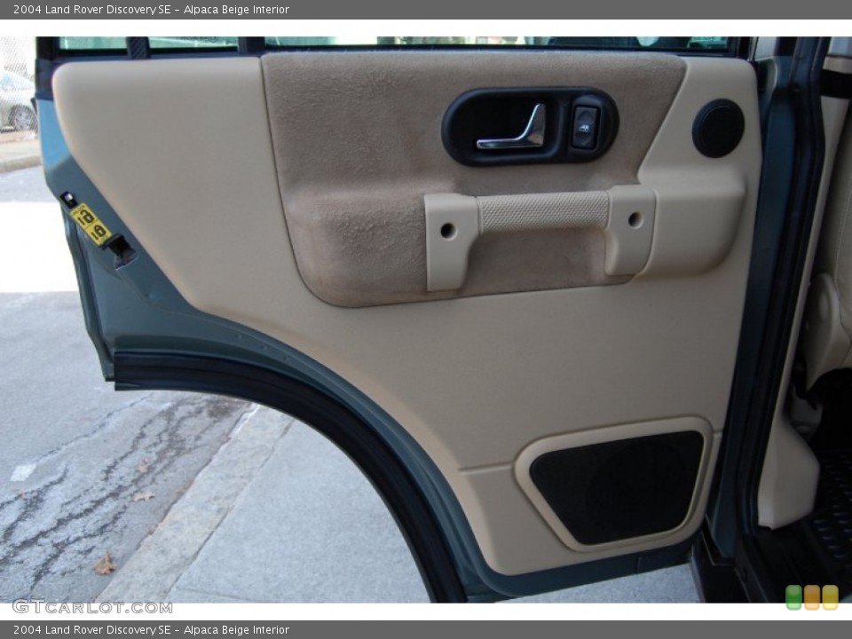 Alpaca Beige Interior Door Panel for the 2004 Land Rover Discovery SE #77402505