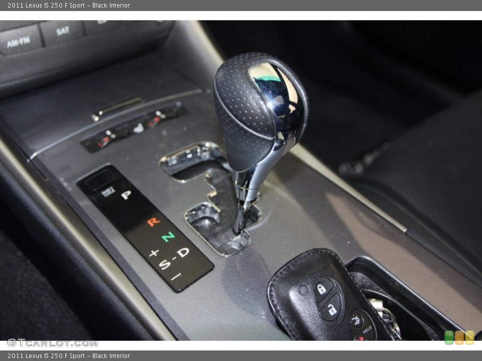 Black Interior Transmission for the 2011 Lexus IS 250 F Sport #77402934