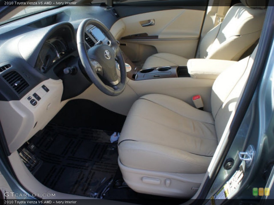 Ivory Interior Front Seat for the 2010 Toyota Venza V6 AWD #77403096