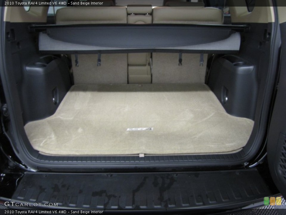 Sand Beige Interior Trunk for the 2010 Toyota RAV4 Limited V6 4WD #77403398