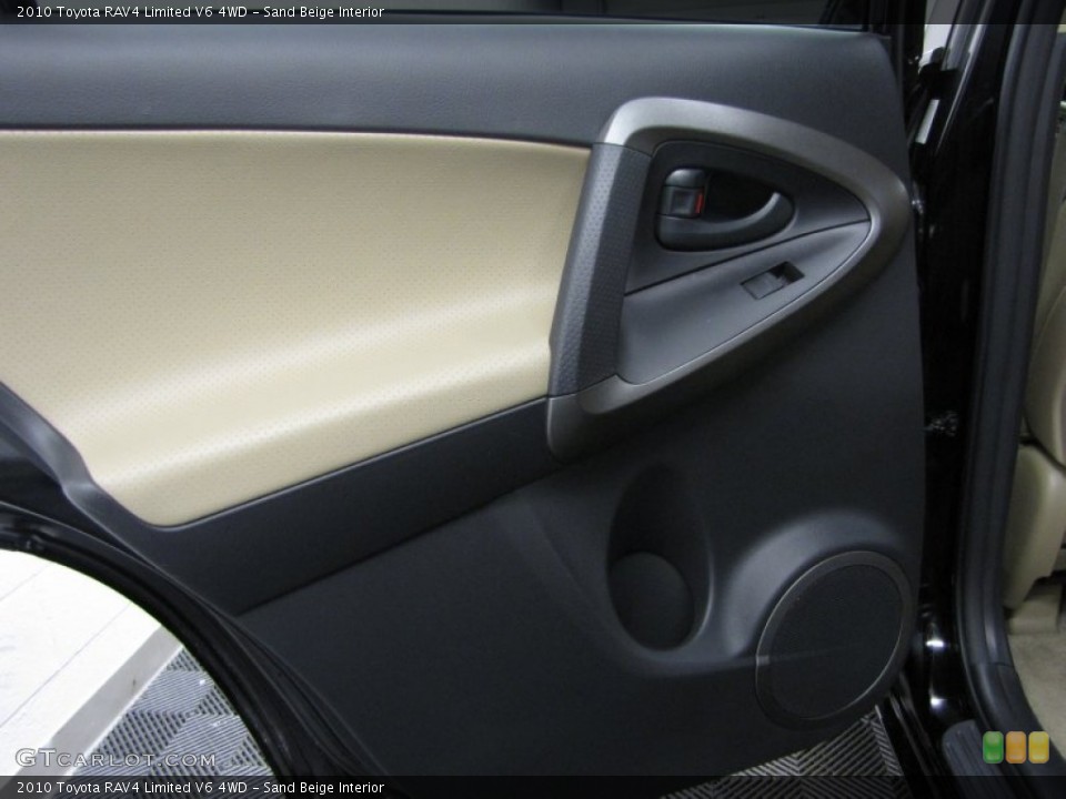 Sand Beige Interior Door Panel for the 2010 Toyota RAV4 Limited V6 4WD #77403589