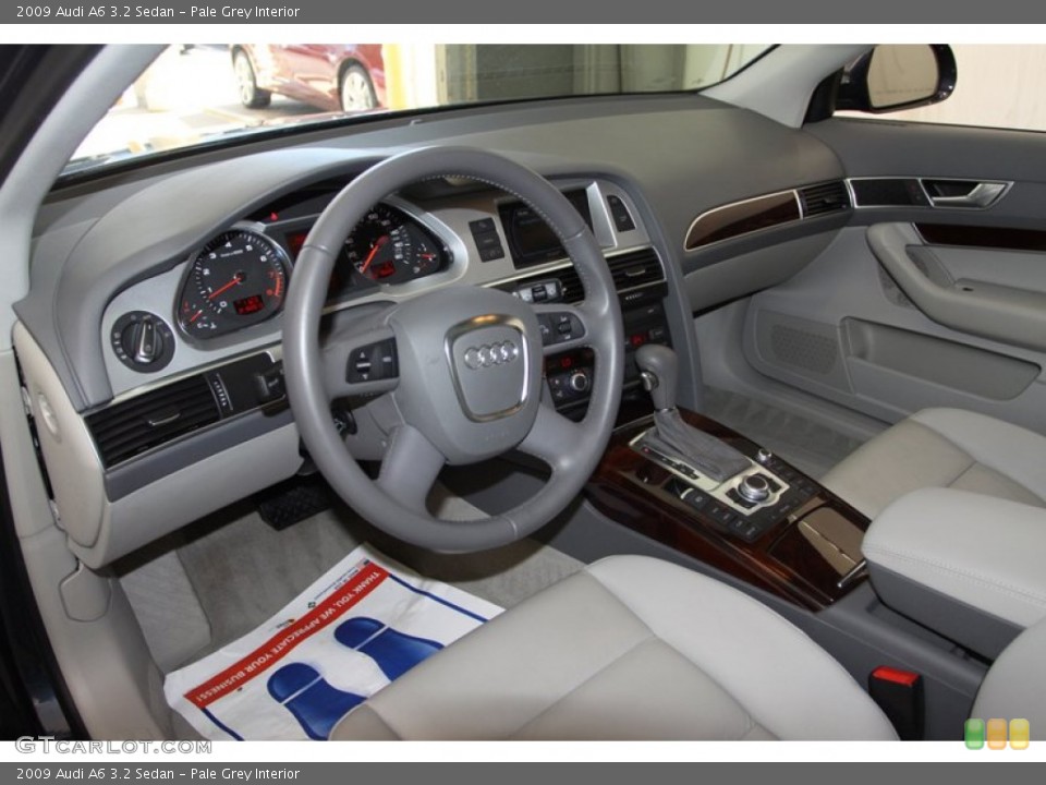 Pale Grey Interior Photo for the 2009 Audi A6 3.2 Sedan #77403603