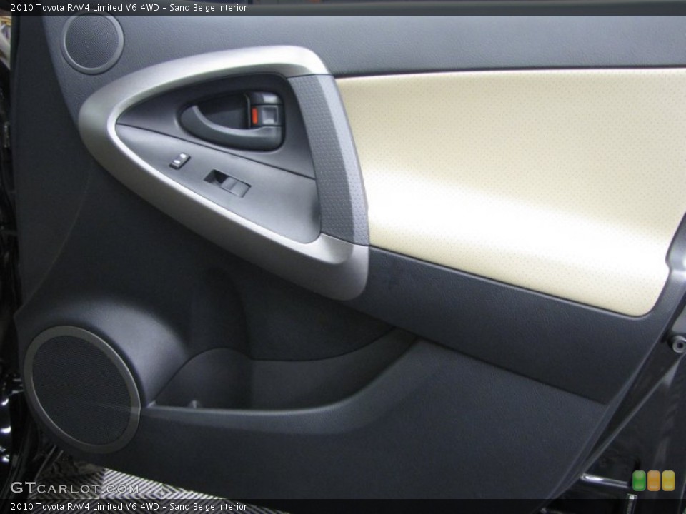 Sand Beige Interior Door Panel for the 2010 Toyota RAV4 Limited V6 4WD #77403636
