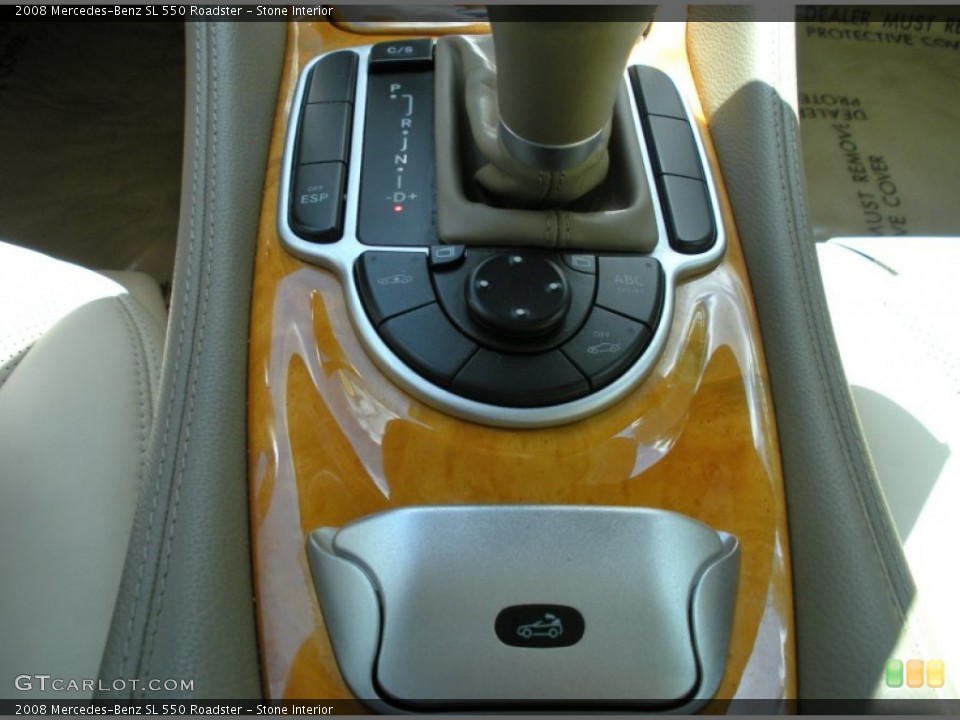 Stone Interior Controls for the 2008 Mercedes-Benz SL 550 Roadster #77403645