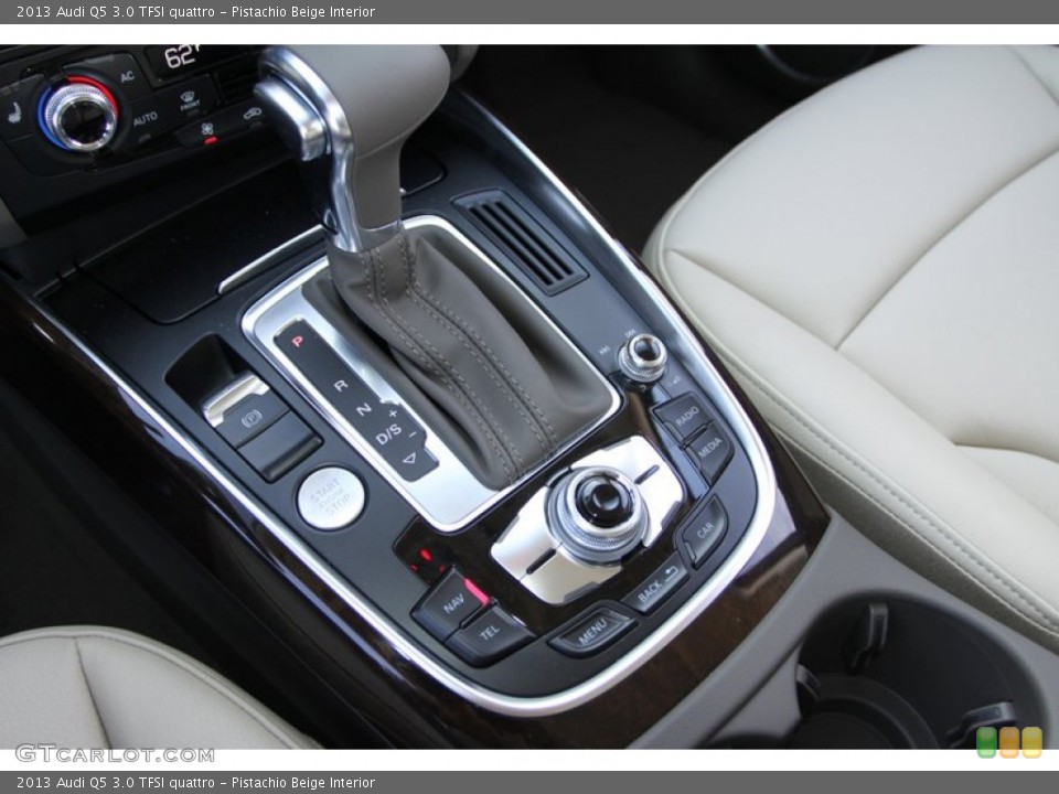 Pistachio Beige Interior Transmission for the 2013 Audi Q5 3.0 TFSI quattro #77404684