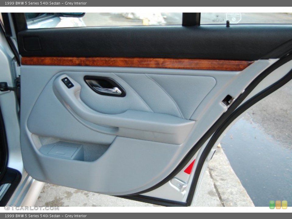 Grey Interior Door Panel for the 1999 BMW 5 Series 540i Sedan #77404710