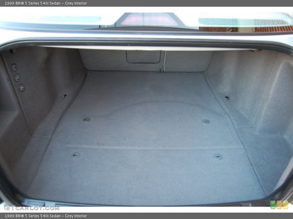 Grey Interior Trunk for the 1999 BMW 5 Series 540i Sedan #77405214
