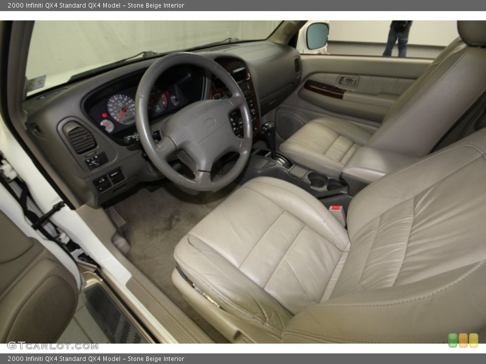 Stone Beige Interior Photo for the 2000 Infiniti QX4  #77406022