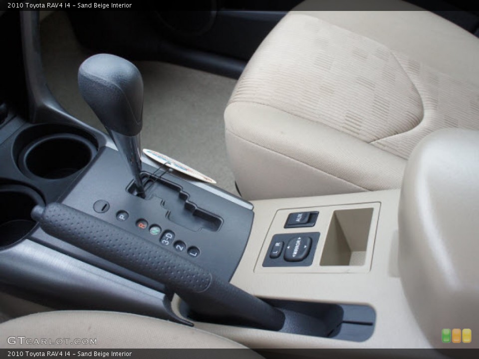 Sand Beige Interior Transmission for the 2010 Toyota RAV4 I4 #77406282
