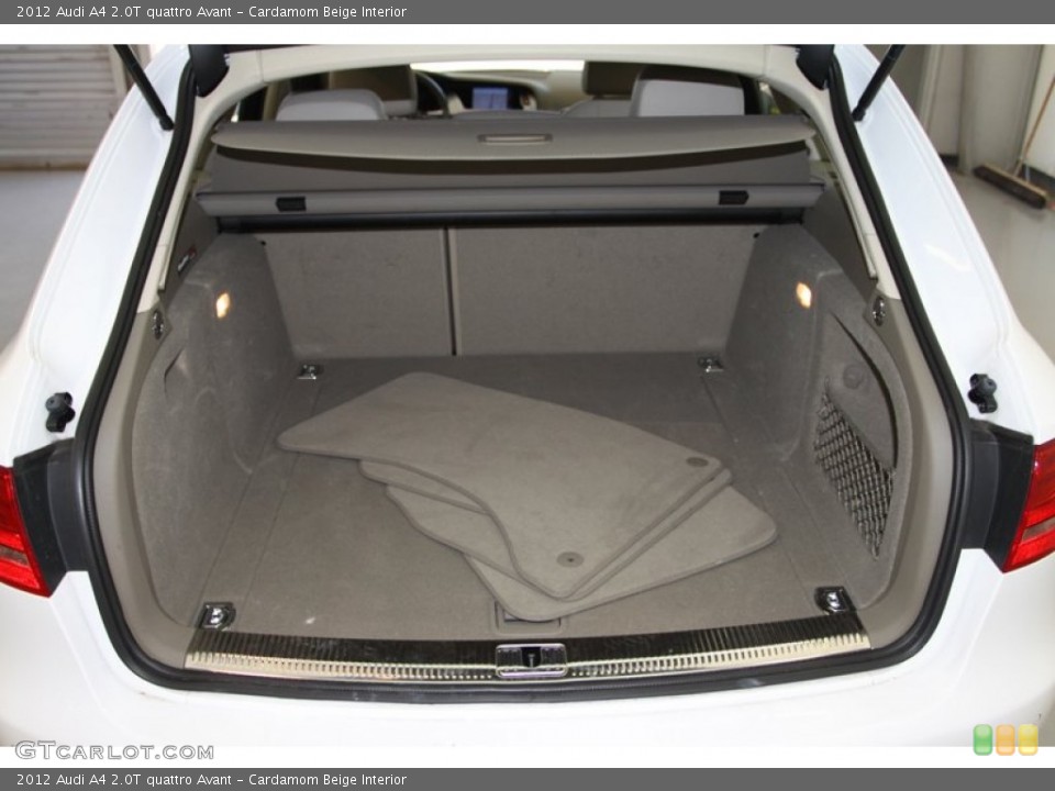 Cardamom Beige Interior Trunk for the 2012 Audi A4 2.0T quattro Avant #77406423