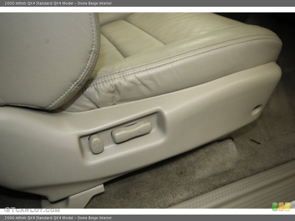 Stone Beige Interior Front Seat for the 2000 Infiniti QX4  #77406446