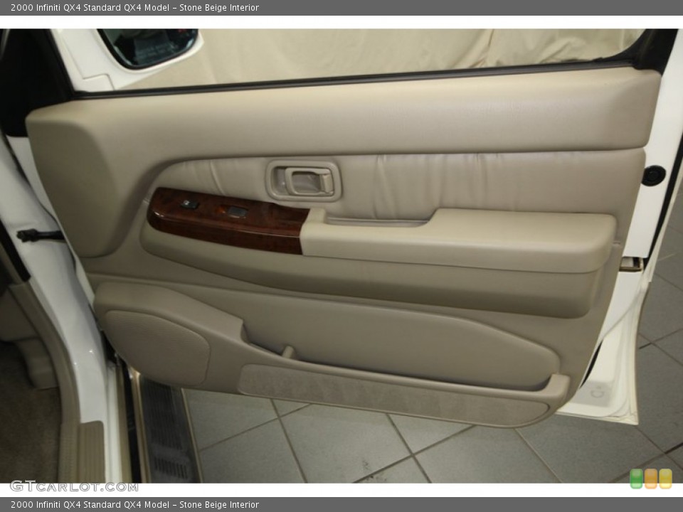 Stone Beige Interior Door Panel for the 2000 Infiniti QX4  #77406471