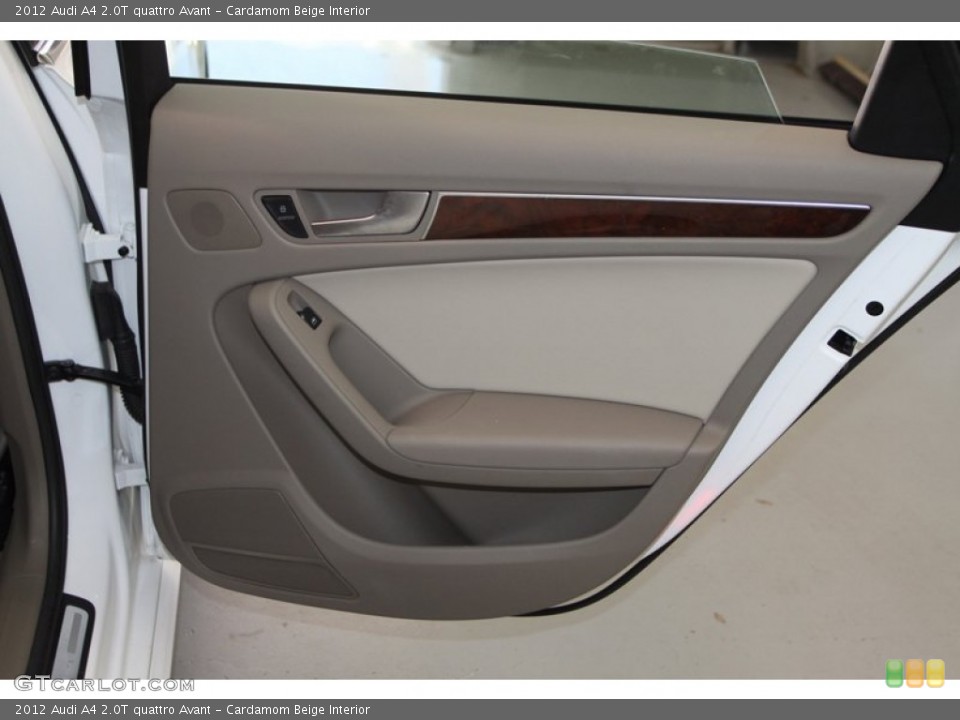 Cardamom Beige Interior Door Panel for the 2012 Audi A4 2.0T quattro Avant #77406501