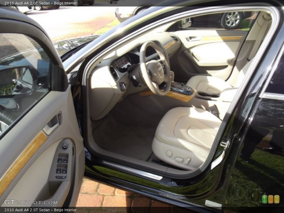 Beige Interior Photo for the 2010 Audi A4 2.0T Sedan #77406645