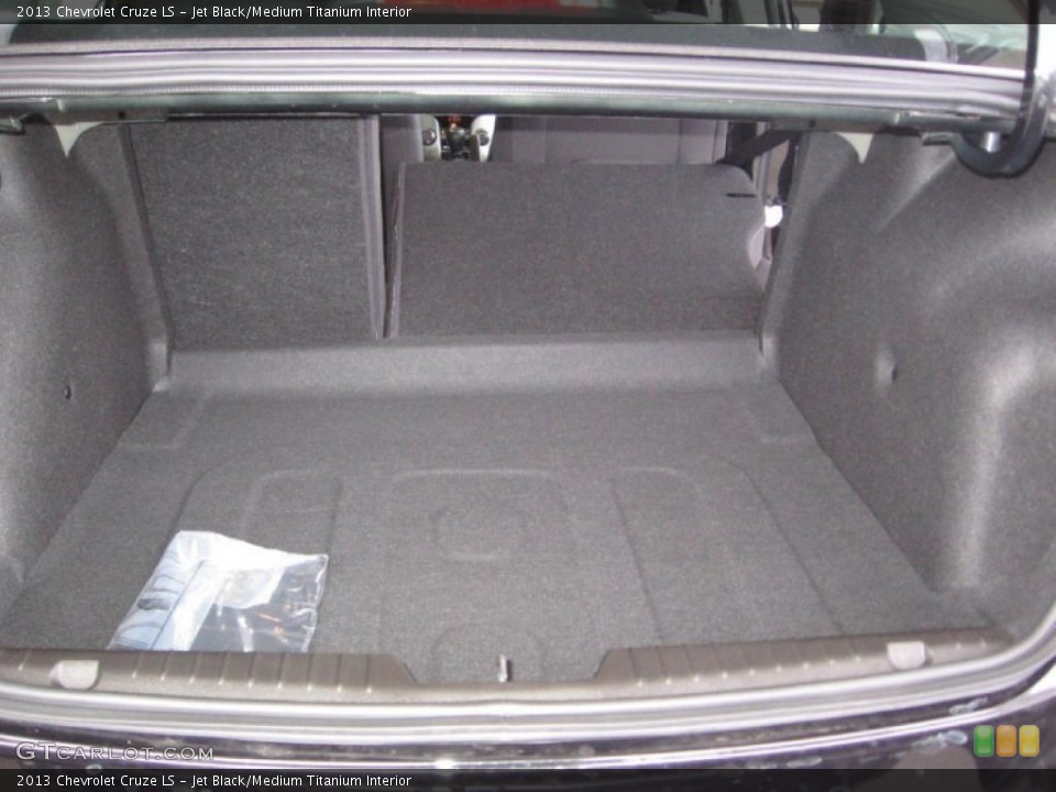 Jet Black/Medium Titanium Interior Trunk for the 2013 Chevrolet Cruze LS #77406798
