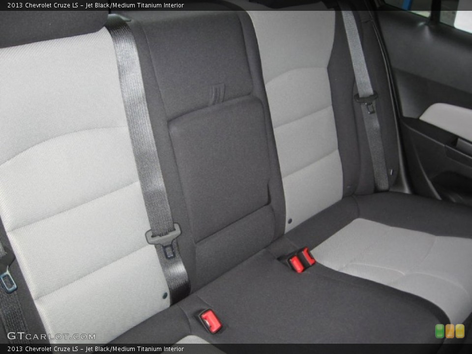 Jet Black/Medium Titanium Interior Rear Seat for the 2013 Chevrolet Cruze LS #77406816