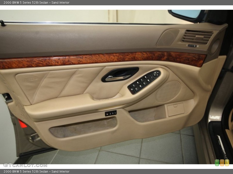 Sand Interior Door Panel for the 2000 BMW 5 Series 528i Sedan #77406859