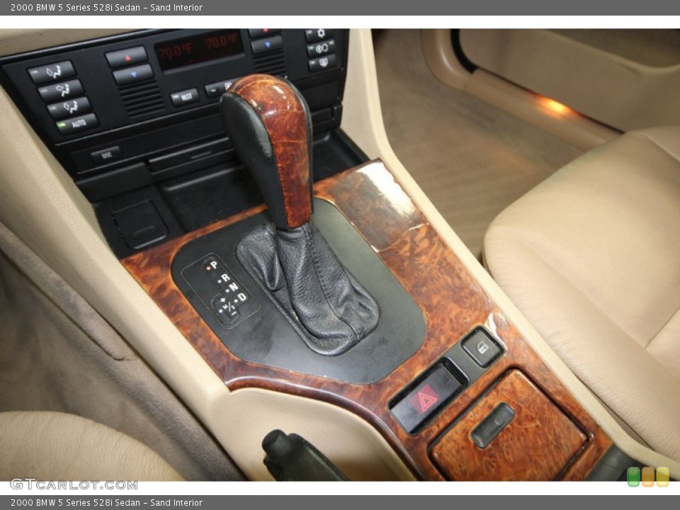 Sand Interior Transmission for the 2000 BMW 5 Series 528i Sedan #77407001