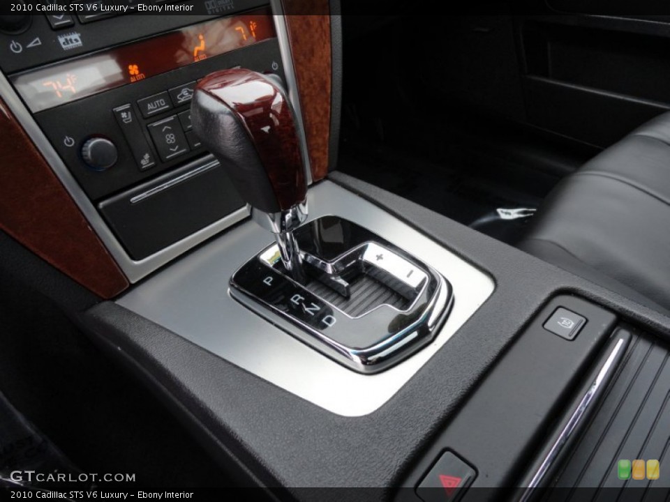 Ebony Interior Transmission for the 2010 Cadillac STS V6 Luxury #77409153