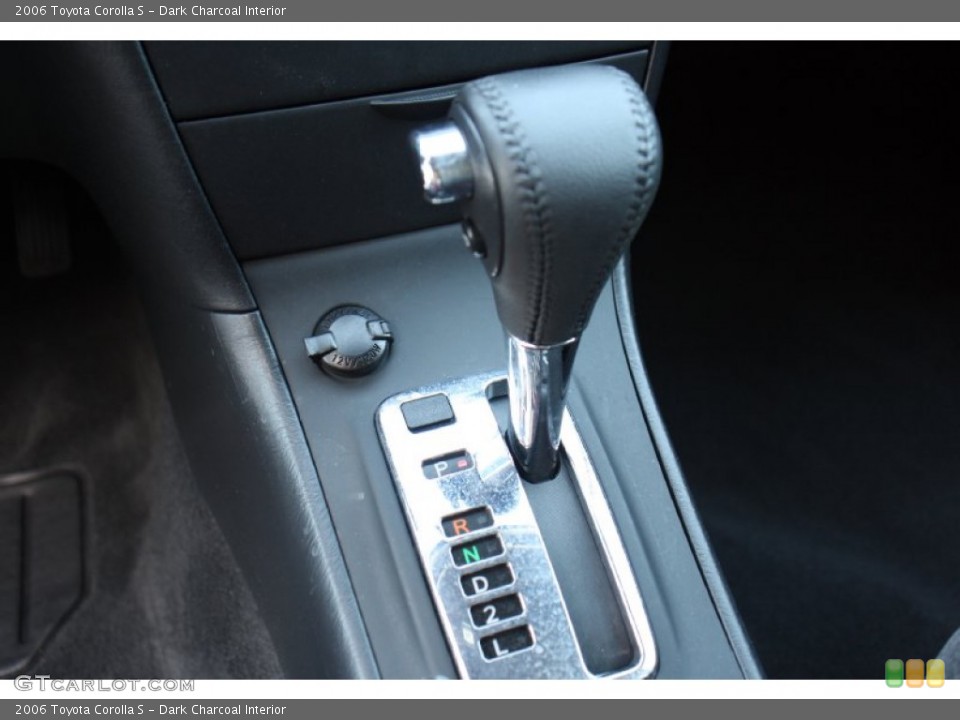 Dark Charcoal Interior Transmission for the 2006 Toyota Corolla S #77409318