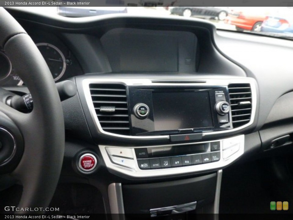 Black Interior Controls for the 2013 Honda Accord EX-L Sedan #77409966