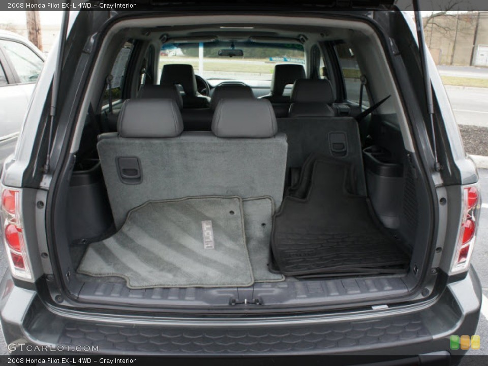 Gray Interior Trunk for the 2008 Honda Pilot EX-L 4WD #77410479