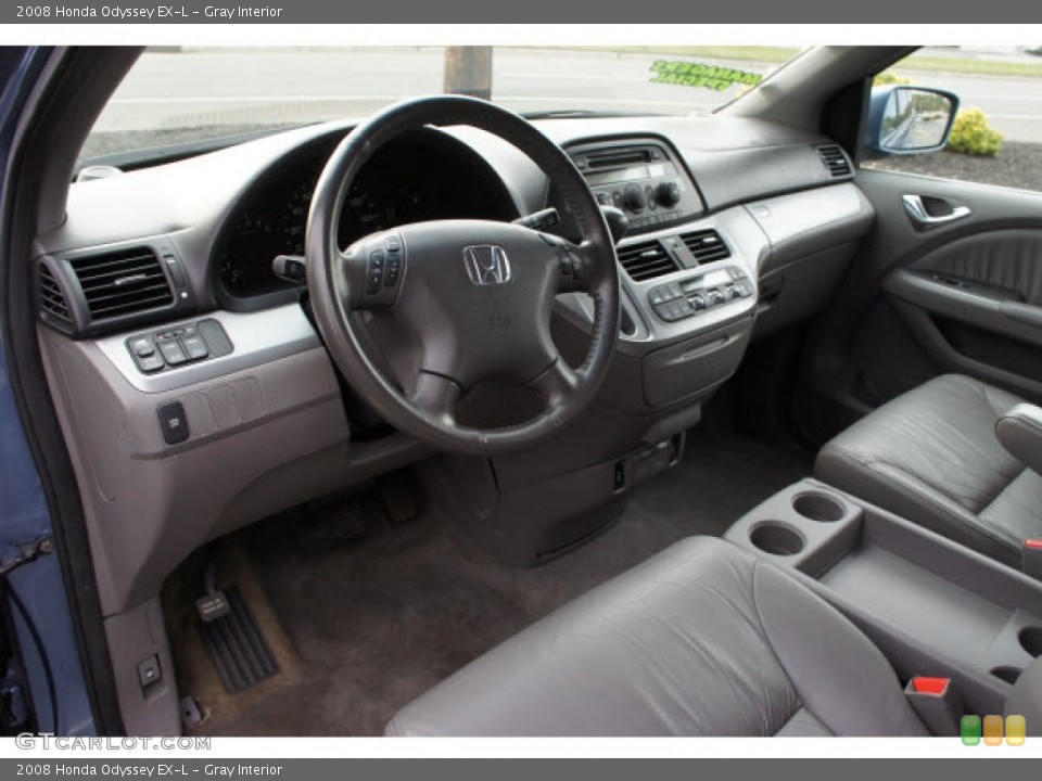 Gray Interior Prime Interior for the 2008 Honda Odyssey EX-L #77410655