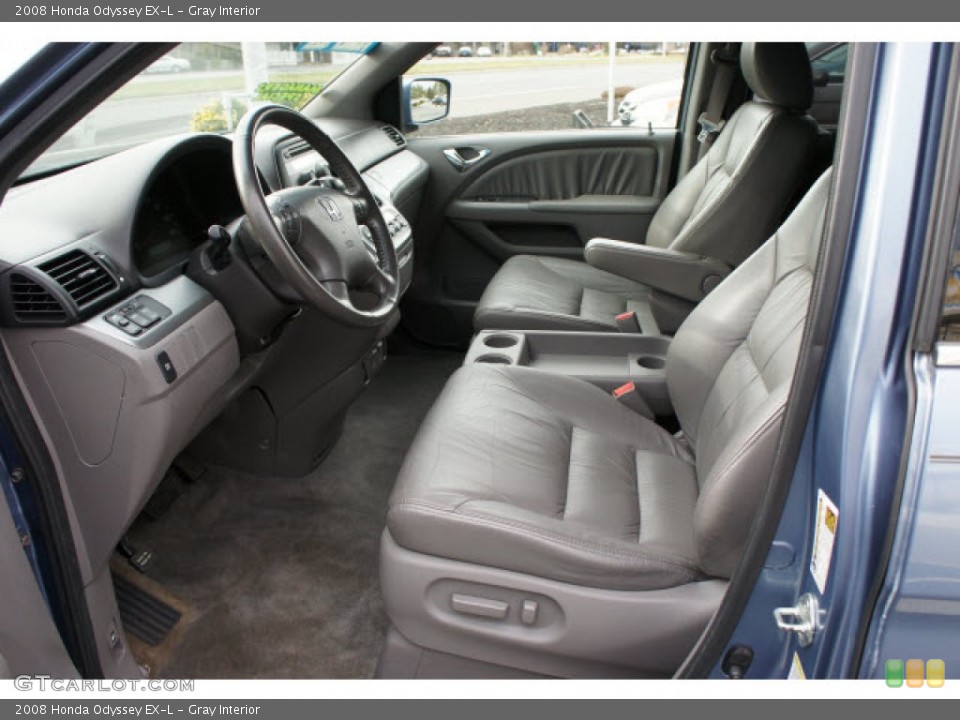Gray Interior Front Seat for the 2008 Honda Odyssey EX-L #77410677